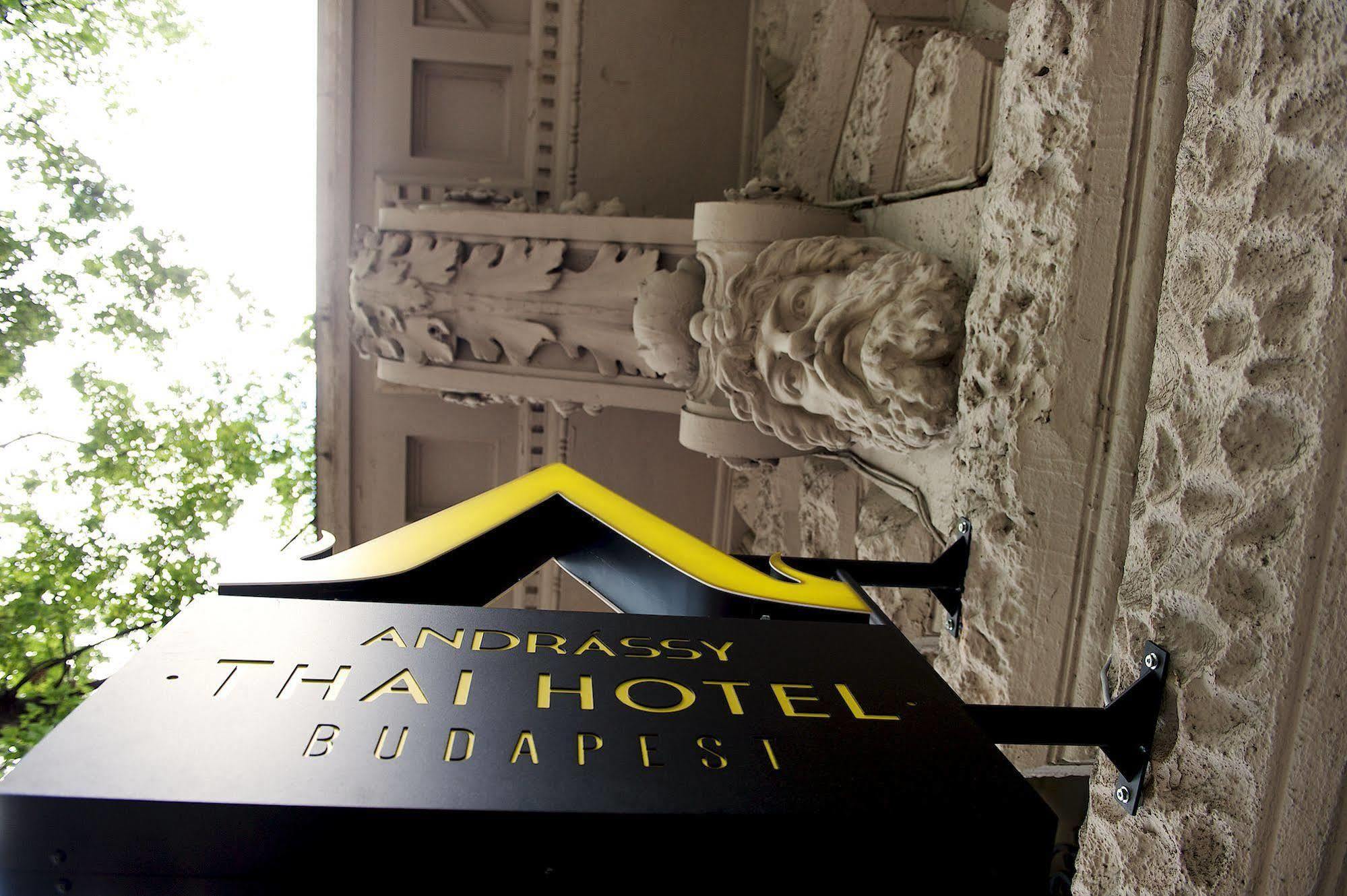 Andrassy Thai Hotel Βουδαπέστη Εξωτερικό φωτογραφία